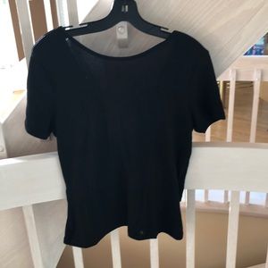 Rag and Bone black shirt size Large